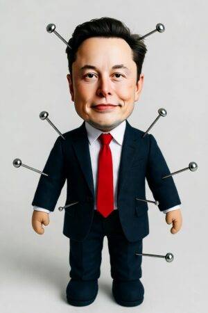 Mr. Orange Echo Voodoo Doll