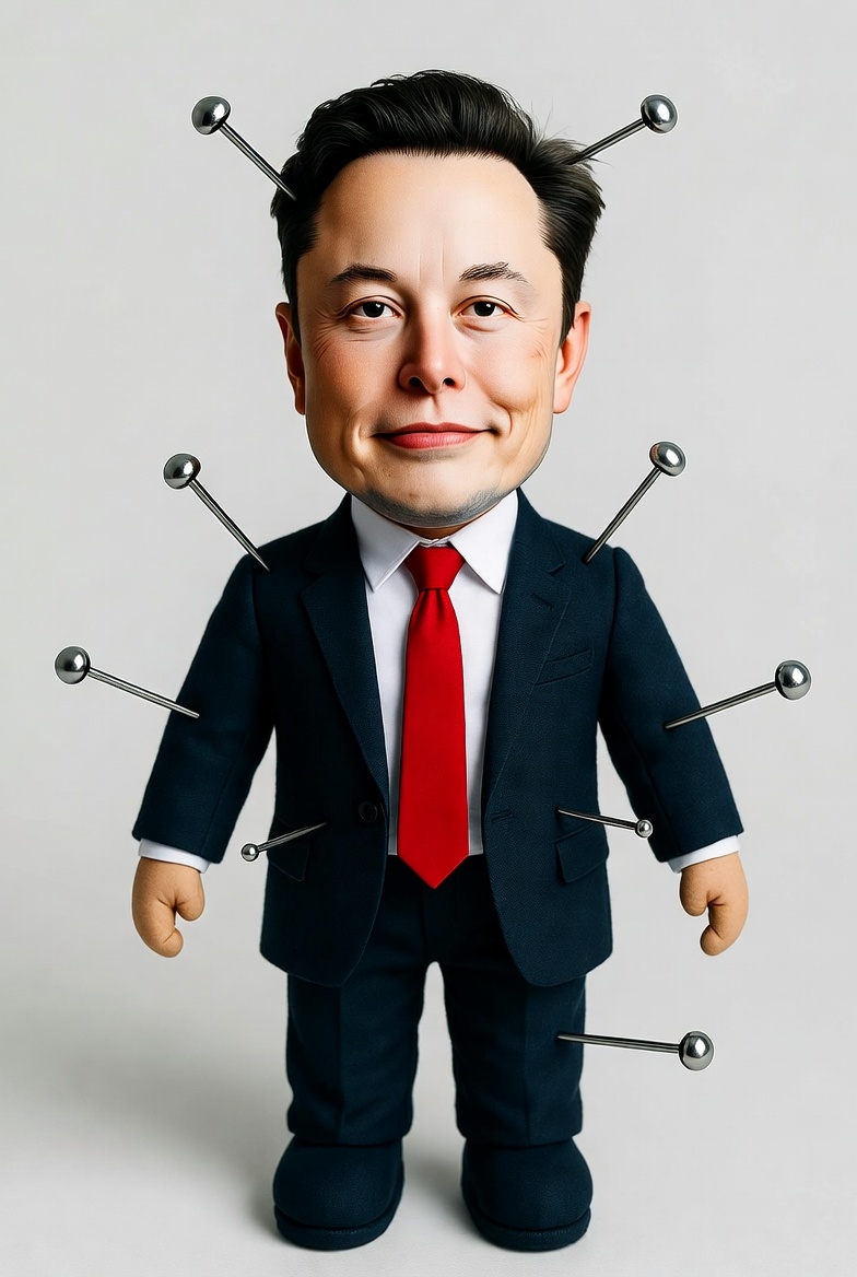 Mr. Orange Echo Voodoo Doll